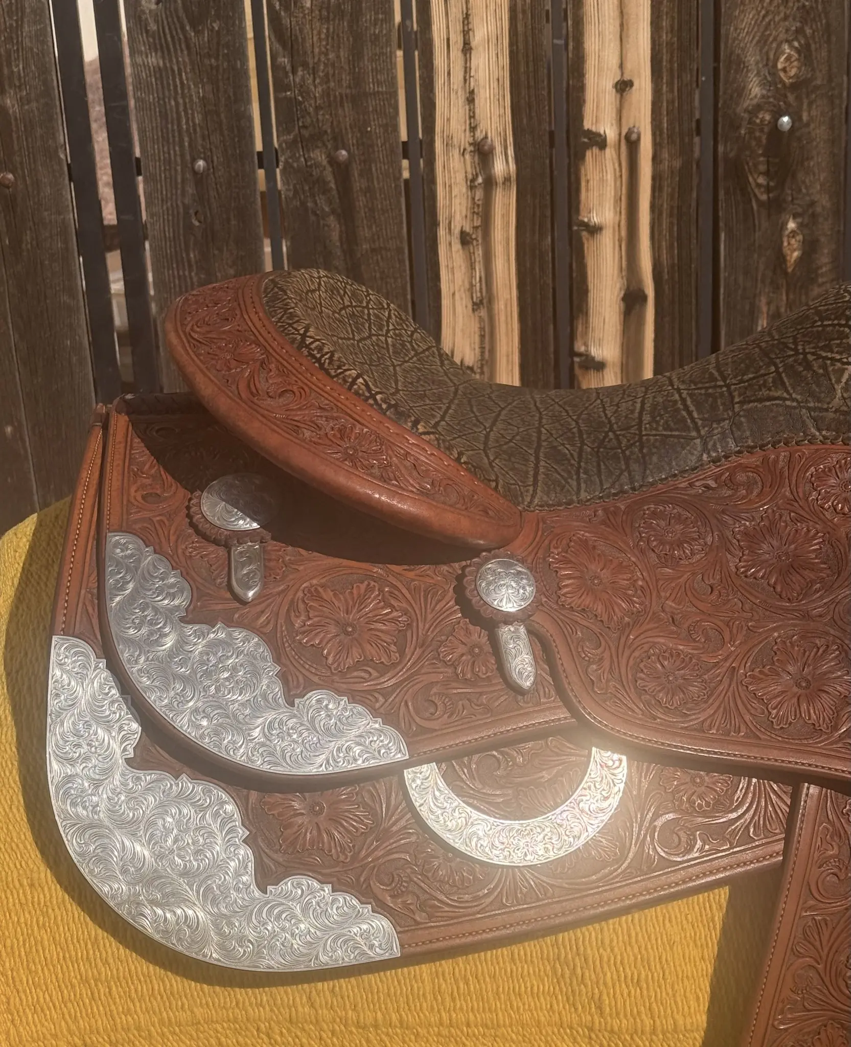 af reiner pinnacle saddlery 16 silver skirt