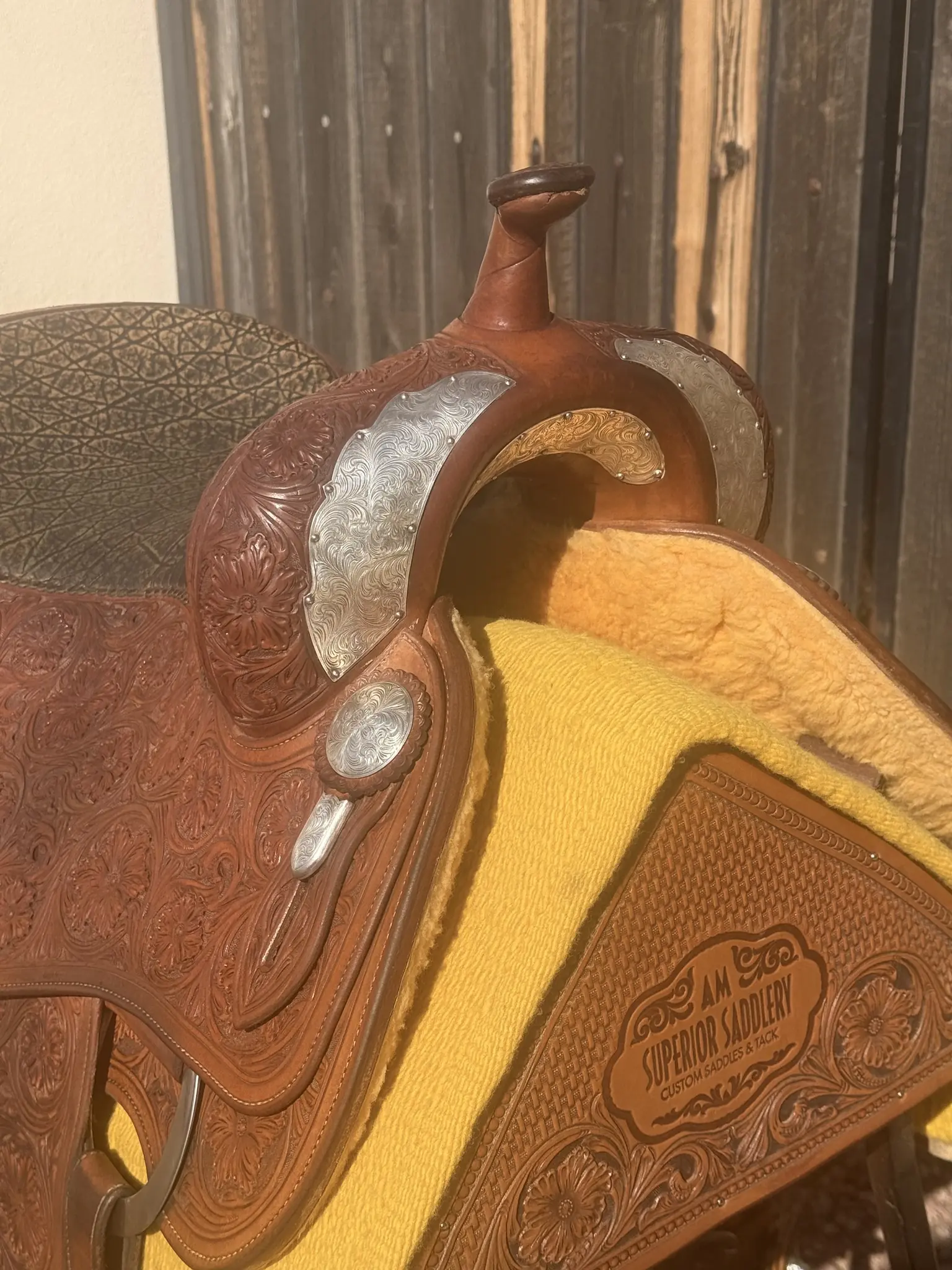 af reiner pinnacle saddlery 16 stamp