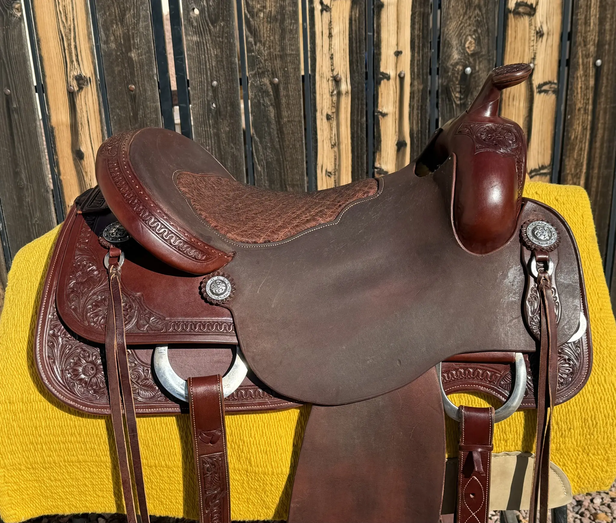 Superior Saddlery 16.5 inch elephant seat Nevada border