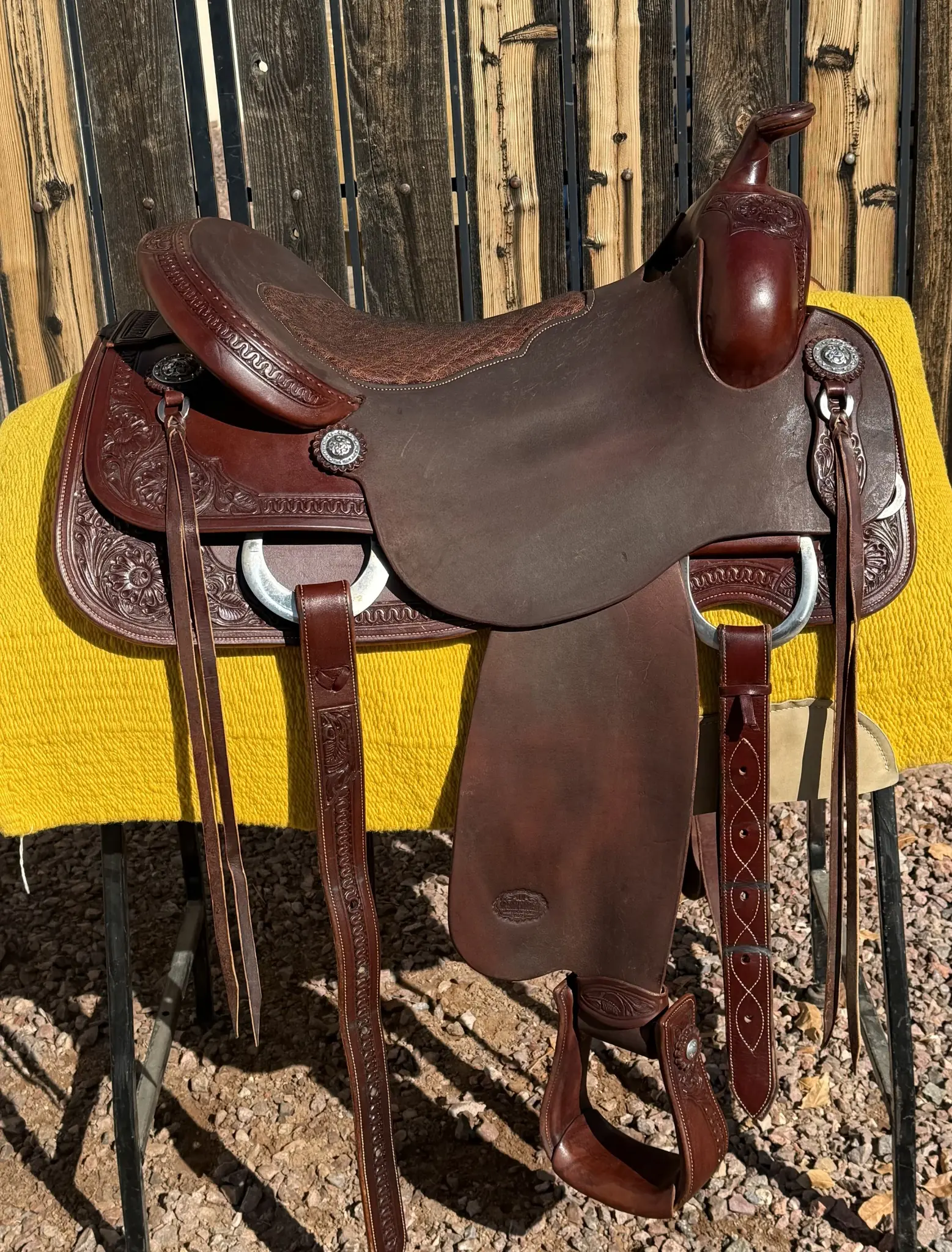 superior ranch rider deluxe 16 5 full nearside